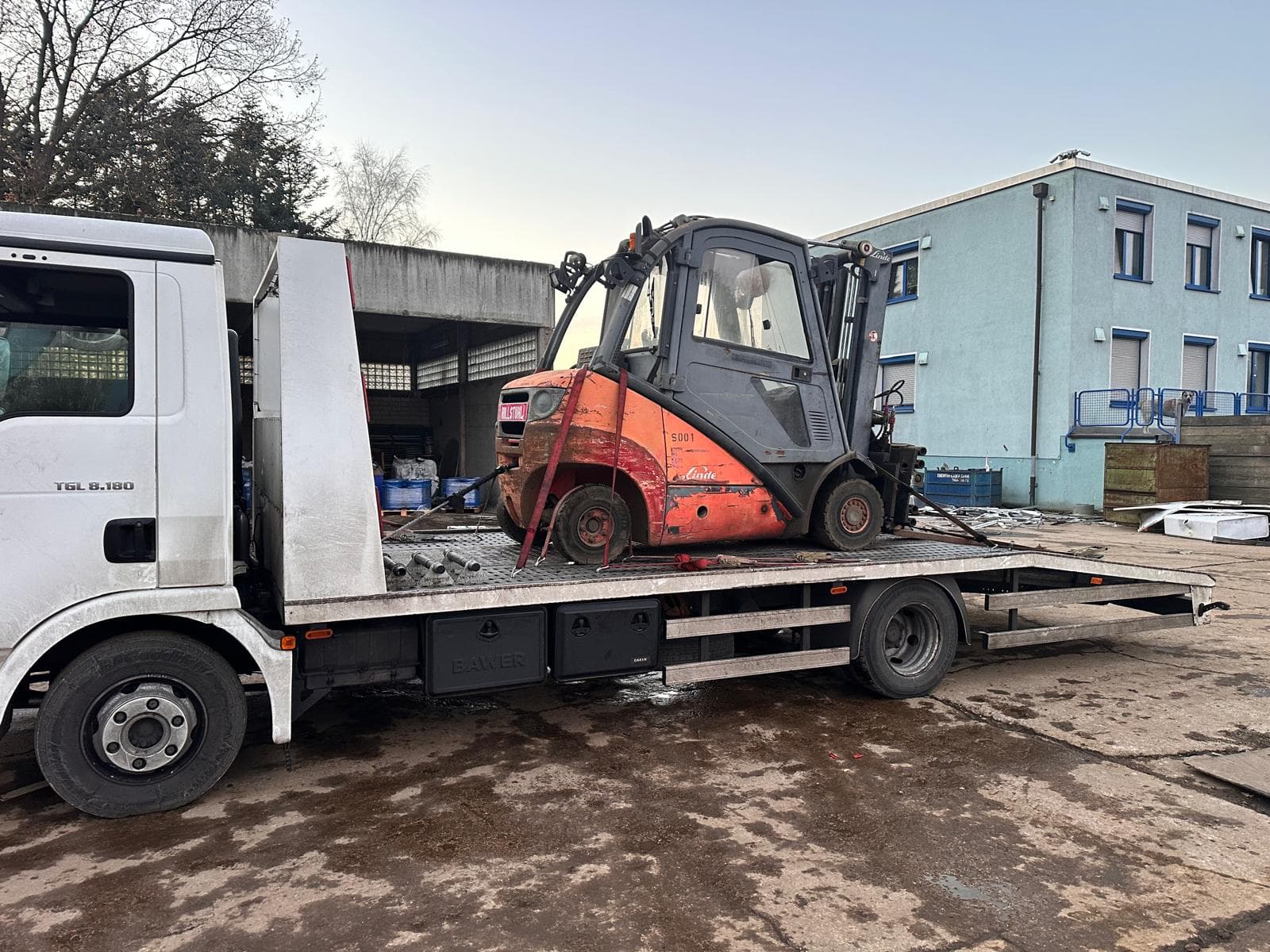 Linde Stapler – Sicheres Verladen und Transport